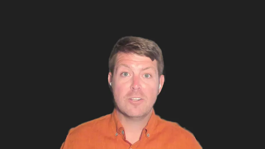 Matt Holmes speaking to camera in a short introduction video